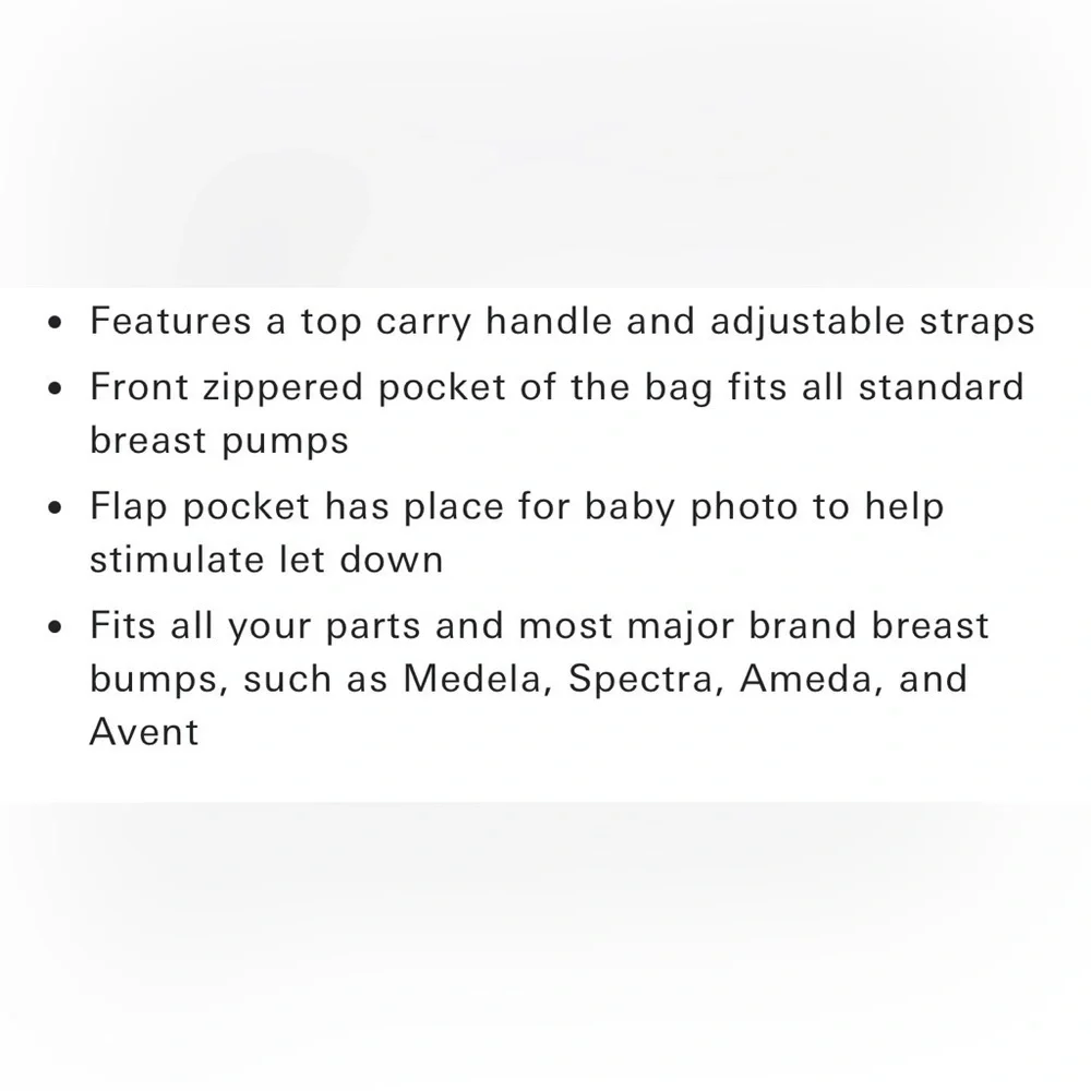 Bananafish breast pump/diaper backpack navy and white pin stripes